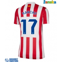 Atletico Madrid David Hancko #17 Domaci Dres za Ženska 2025-26 Kratak Rukav